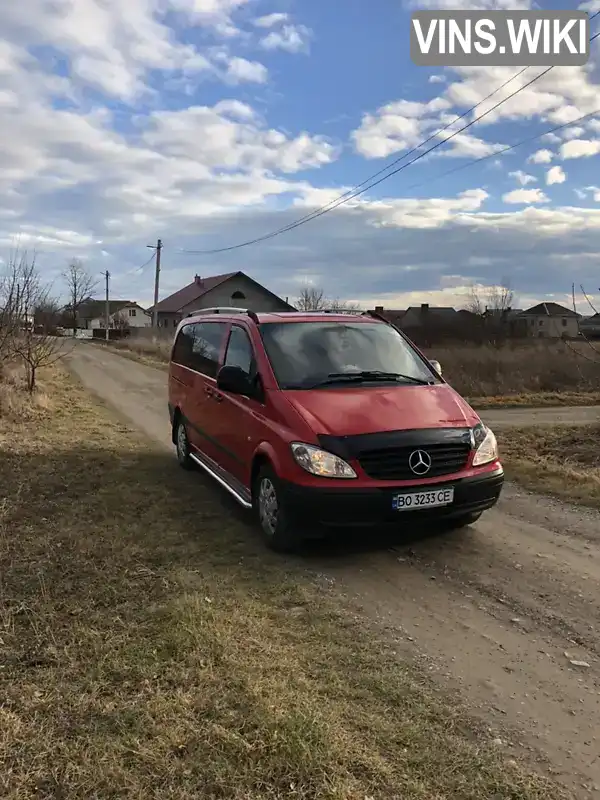 Минивэн Mercedes-Benz Vito 2008 2.15 л. Ручная / Механика обл. Тернопольская, Залещики - Фото 1/13