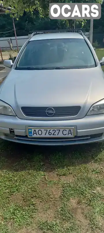 Універсал Opel Astra 2001 1.69 л. Ручна / Механіка обл. Закарпатська, Іршава - Фото 1/4