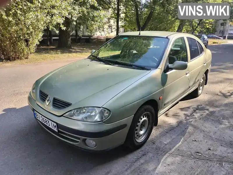 Седан Renault Megane 2002 null_content л. Ручна / Механіка обл. Полтавська, Кременчук - Фото 1/18