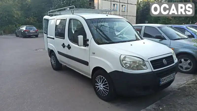 Мінівен Fiat Doblo 2006 1.6 л. Ручна / Механіка обл. Житомирська, Житомир - Фото 1/14