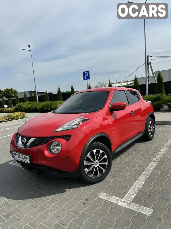 Позашляховик / Кросовер Nissan Juke 2016 1.6 л. Варіатор обл. Тернопільська, Тернопіль - Фото 1/14