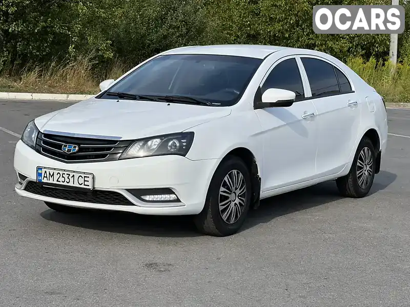 Седан Geely Emgrand 7 (EC7) 2017 1.5 л. Ручна / Механіка обл. Житомирська, Житомир - Фото 1/21