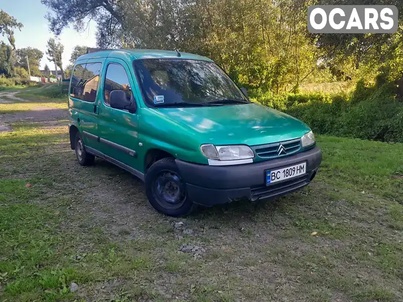 Минивэн Citroen Berlingo 1999 1.91 л. Ручная / Механика обл. Львовская, Городок - Фото 1/12