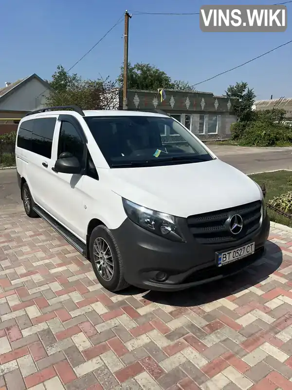 Мінівен Mercedes-Benz Vito 2017 1.6 л. Ручна / Механіка обл. Дніпропетровська, Кривий Ріг - Фото 1/8