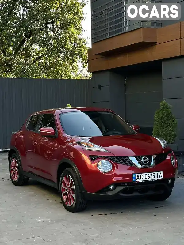 Позашляховик / Кросовер Nissan Juke 2016 1.62 л. Автомат обл. Закарпатська, Мукачево - Фото 1/9