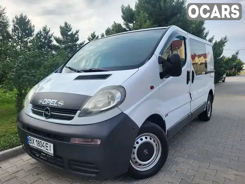 Мінівен Opel Vivaro 2003 1.87 л. Ручна / Механіка обл. Хмельницька, Хмельницький - Фото 1/21