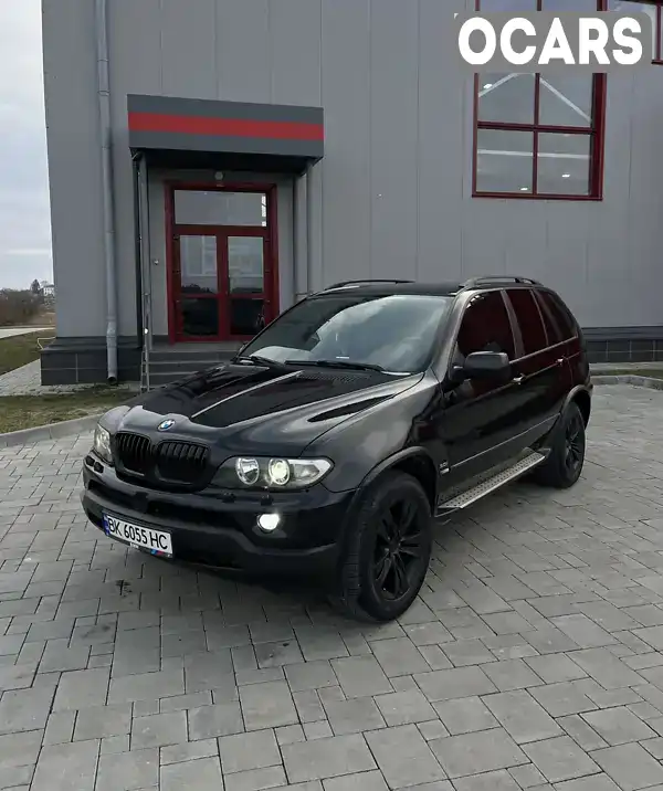 Позашляховик / Кросовер BMW X5 2004 3 л. Автомат обл. Рівненська, Здолбунів - Фото 1/21