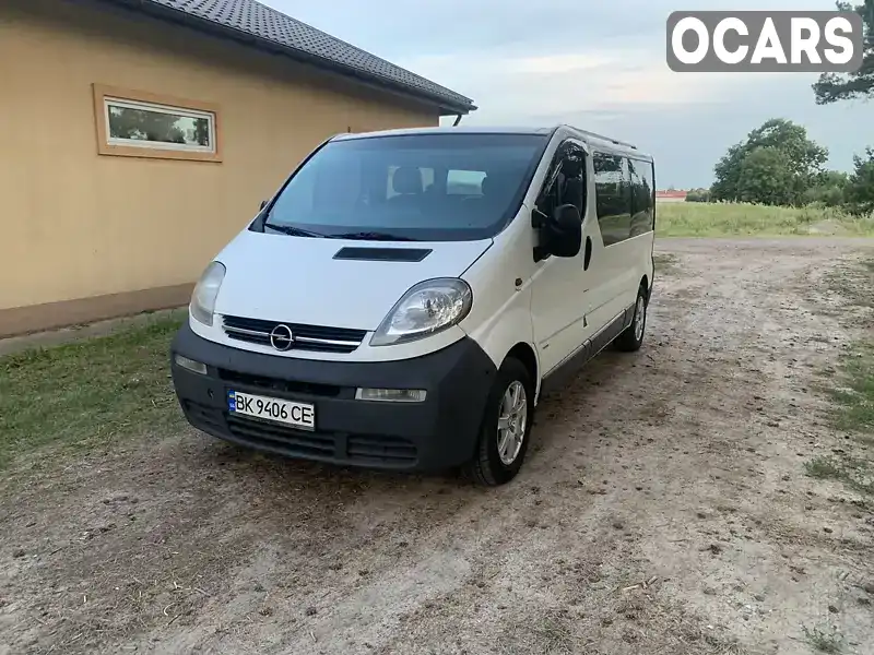 Мінівен Opel Vivaro 2006 1.87 л. Ручна / Механіка обл. Рівненська, Сарни - Фото 1/21