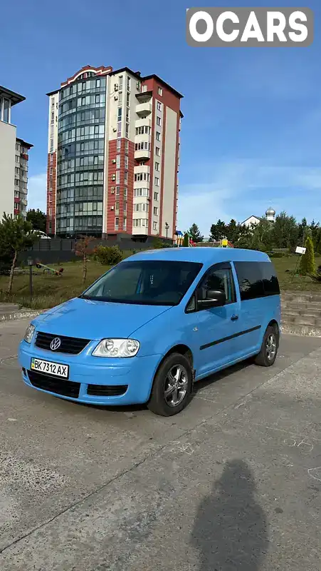 Мінівен Volkswagen Caddy 2008 1.97 л. Ручна / Механіка обл. Рівненська, Вараш (Кузнецовськ) - Фото 1/21