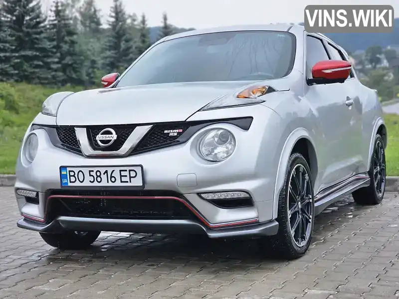 Позашляховик / Кросовер Nissan Juke 2015 1.6 л. Автомат обл. Тернопільська, Тернопіль - Фото 1/21