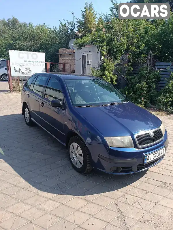 Універсал Skoda Fabia 2006 1.42 л. Ручна / Механіка обл. Донецька, Слов'янськ - Фото 1/10