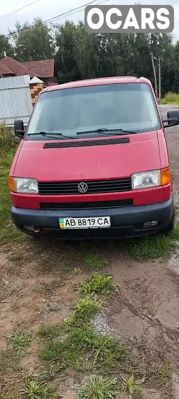 Мінівен Volkswagen Transporter 2001 null_content л. Ручна / Механіка обл. Вінницька, Хмільник - Фото 1/10