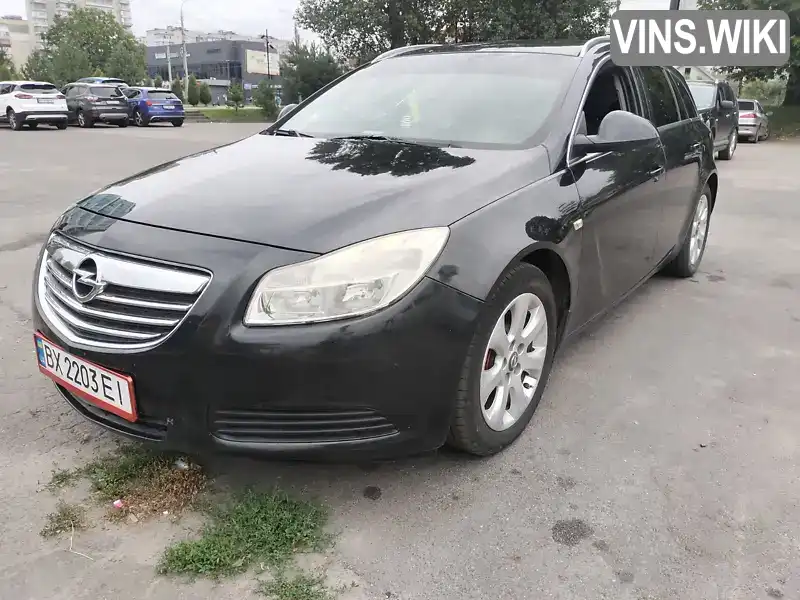 Универсал Opel Insignia 2010 2 л. Ручная / Механика обл. Хмельницкая, Хмельницкий - Фото 1/19