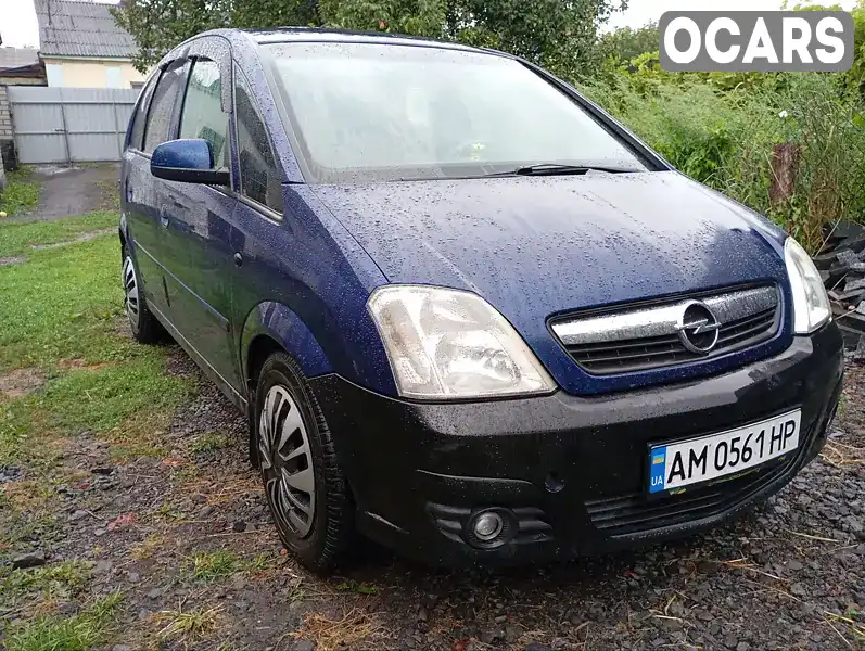 Мікровен Opel Meriva 2006 1.6 л. Ручна / Механіка обл. Житомирська, Звягель - Фото 1/9