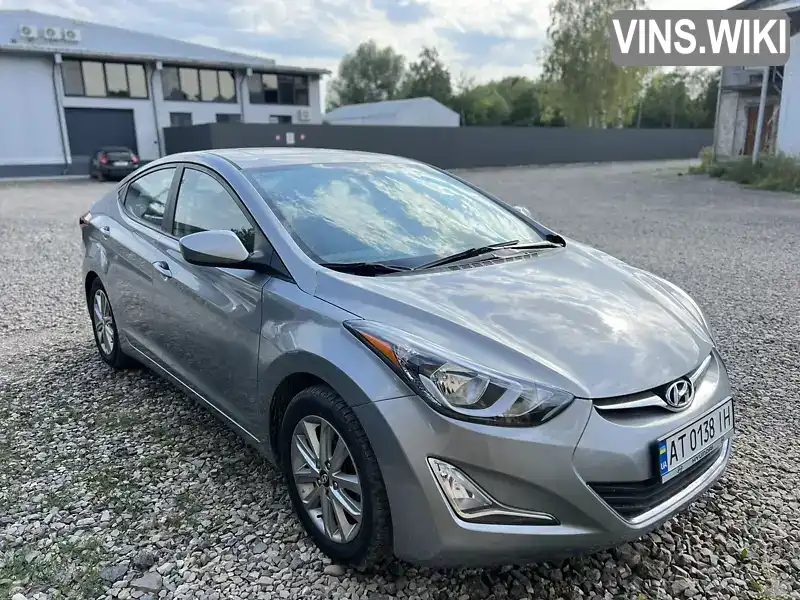 Седан Hyundai Elantra 2015 1.8 л. Ручна / Механіка обл. Івано-Франківська, Івано-Франківськ - Фото 1/21