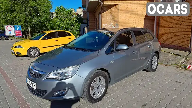 W0LPD8EF4B8037487 Opel Astra 2010 Універсал 1.69 л. Фото 1