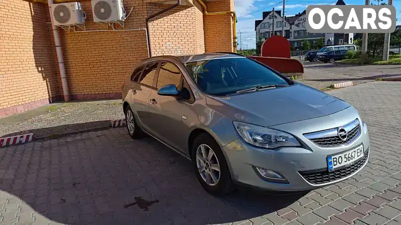 W0LPD8EF4B8037487 Opel Astra 2010 Універсал 1.69 л. Фото 6