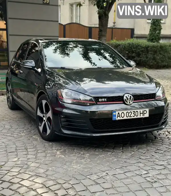 Хетчбек Volkswagen Golf GTI 2015 1.98 л. Автомат обл. Закарпатська, Мукачево - Фото 1/17