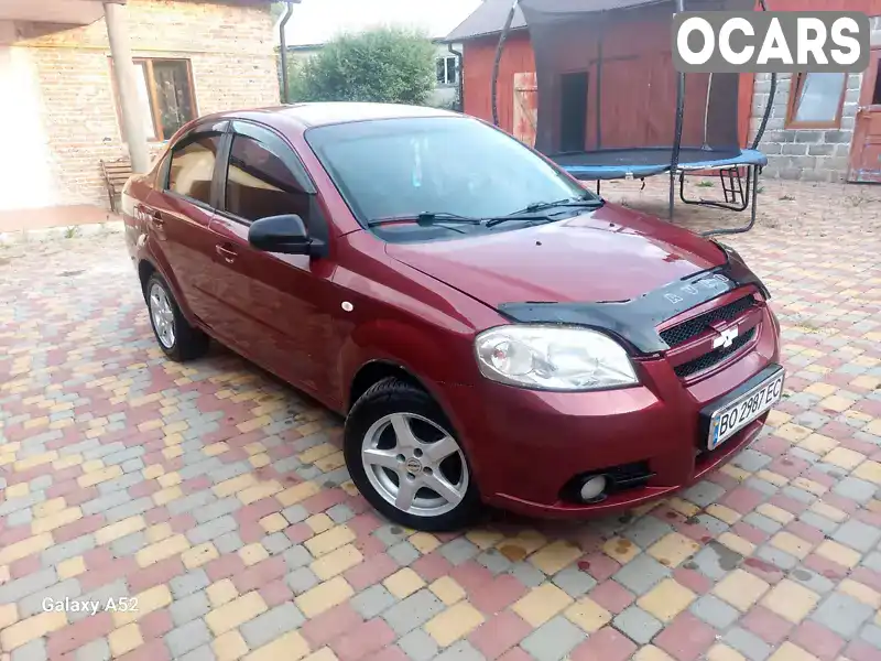 Седан Chevrolet Aveo 2008 1.6 л. Ручна / Механіка обл. Тернопільська, Підгайці - Фото 1/10