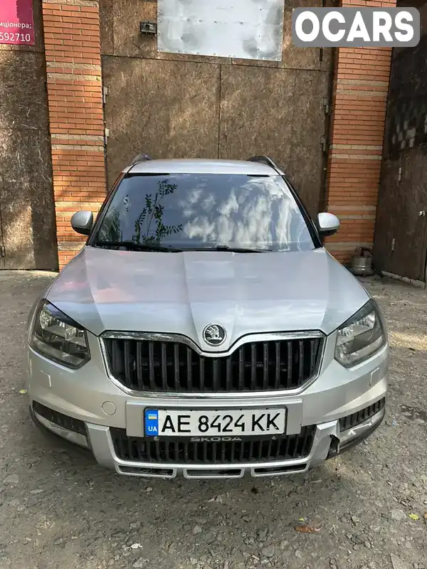 Позашляховик / Кросовер Skoda Yeti 2014 1.97 л. Ручна / Механіка обл. Дніпропетровська, Дніпро (Дніпропетровськ) - Фото 1/10