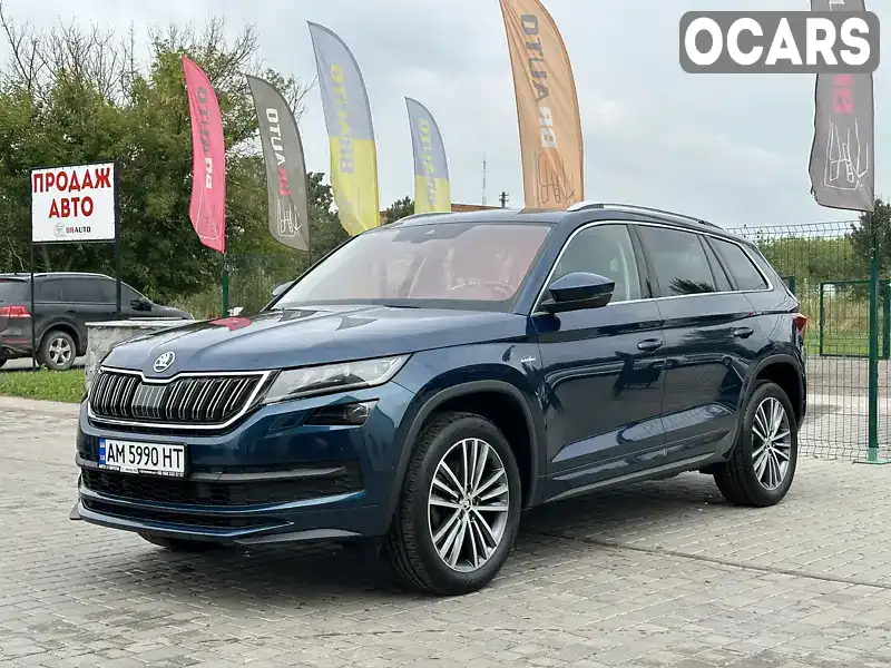 Позашляховик / Кросовер Skoda Kodiaq 2019 1.97 л. Автомат обл. Житомирська, Бердичів - Фото 1/21