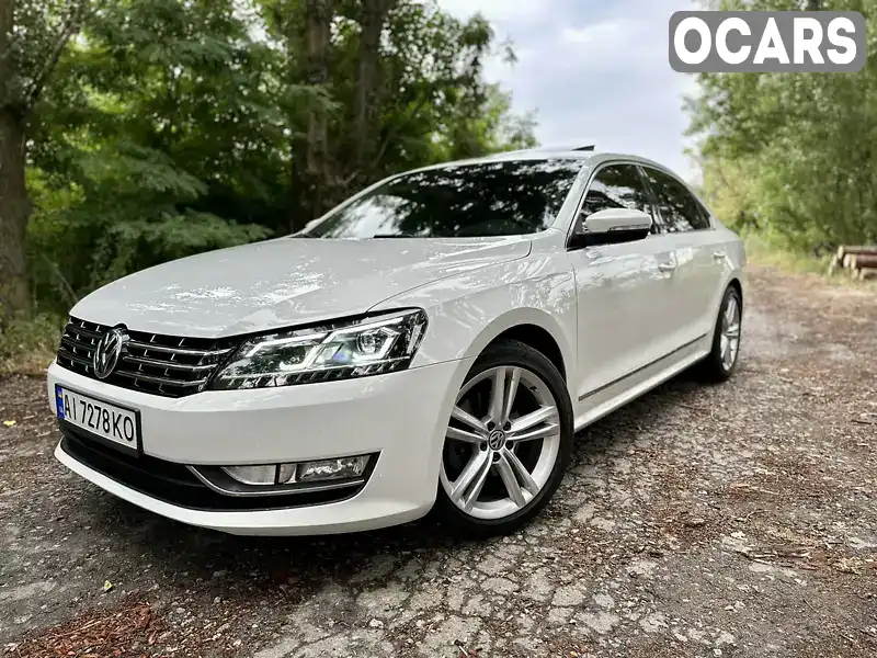 Седан Volkswagen Passat 2014 1.8 л. Автомат обл. Київська, Українка - Фото 1/21