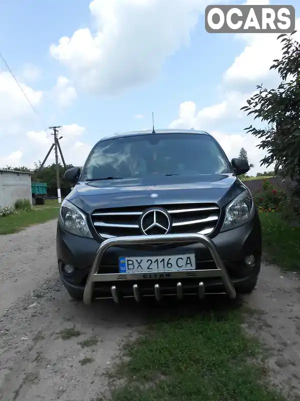 Мінівен Mercedes-Benz Citan 2013 1.46 л. Ручна / Механіка обл. Хмельницька, Стара Синява - Фото 1/20