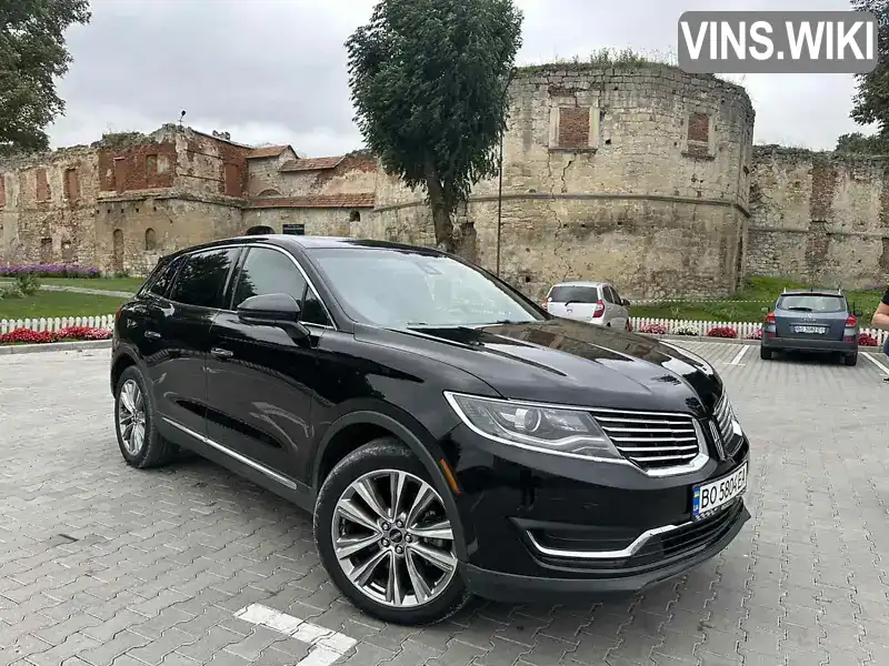 Позашляховик / Кросовер Lincoln MKX 2018 2.69 л. Автомат обл. Тернопільська, Тернопіль - Фото 1/17