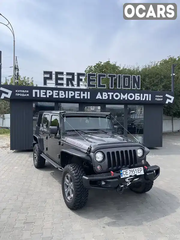 Позашляховик / Кросовер Jeep Wrangler 2017 3.6 л. Автомат обл. Чернівецька, Чернівці - Фото 1/21