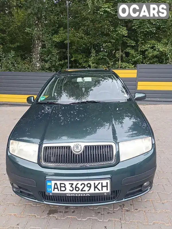 Універсал Skoda Fabia 2006 1.39 л. Ручна / Механіка обл. Вінницька, Жмеринка - Фото 1/21