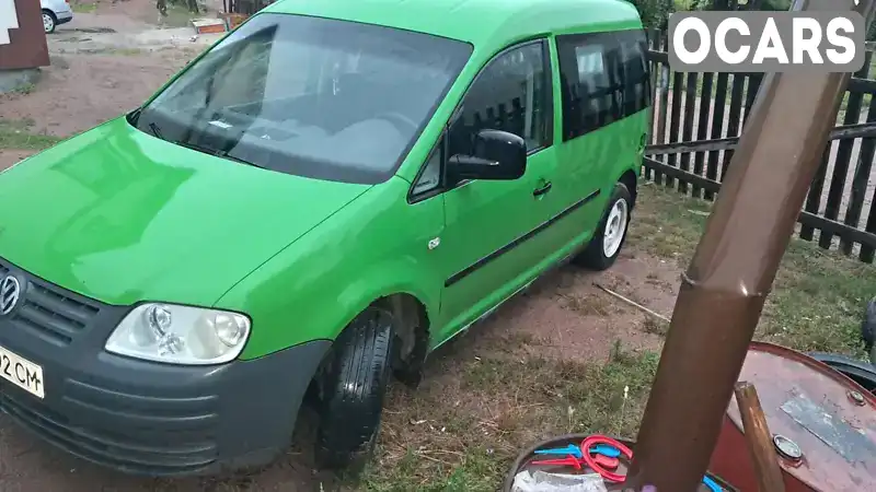 Мінівен Volkswagen Caddy 2005 2 л. обл. Житомирська, Коростень - Фото 1/9