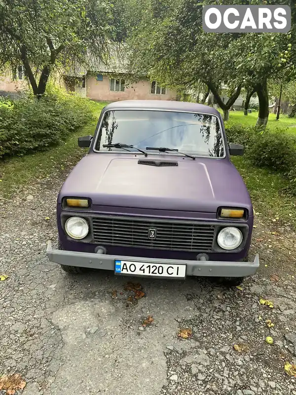 Позашляховик / Кросовер ВАЗ / Lada 21213 Niva 2001 1.69 л. Ручна / Механіка обл. Закарпатська, Рахів - Фото 1/6