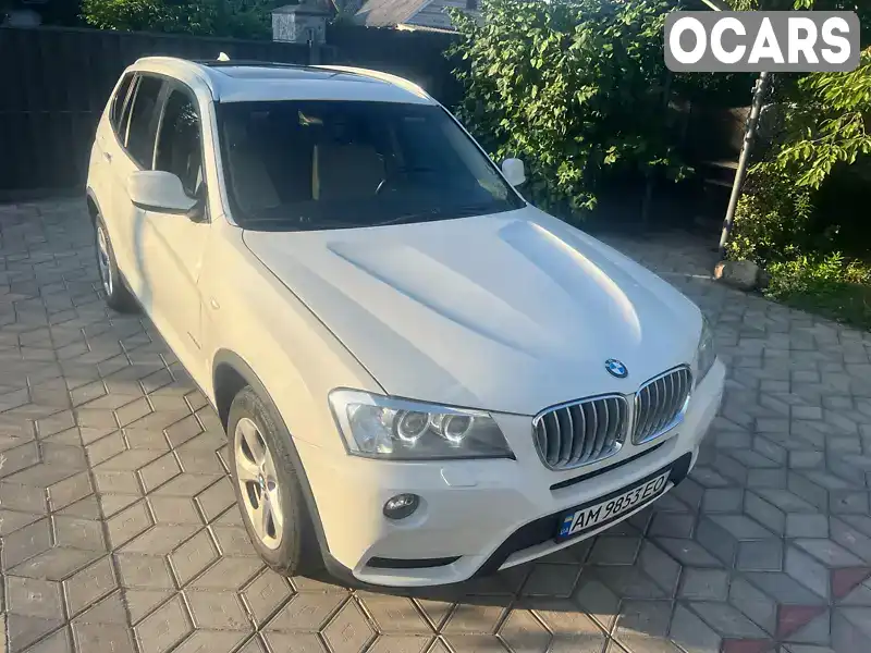 Позашляховик / Кросовер BMW X3 2011 2.98 л. Автомат обл. Житомирська, Житомир - Фото 1/9