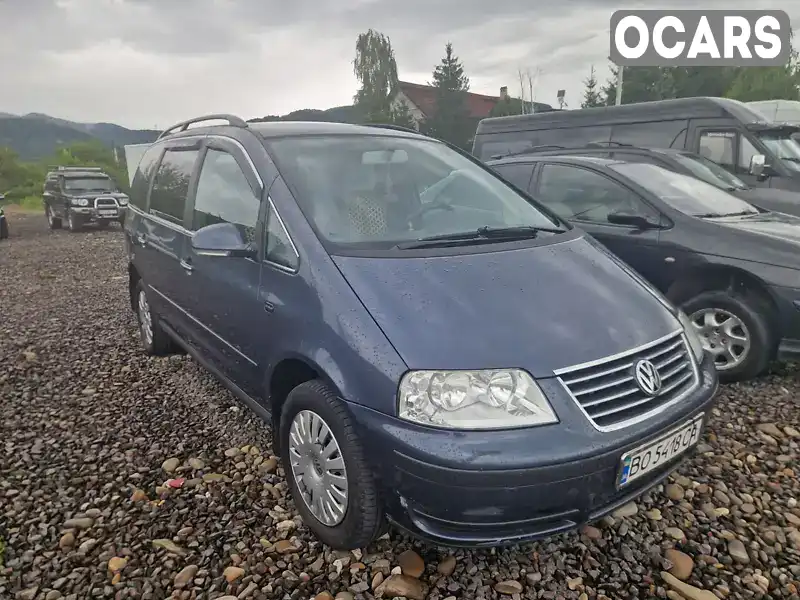 Мінівен Volkswagen Sharan 2005 1.9 л. Ручна / Механіка обл. Закарпатська, Хуст - Фото 1/5