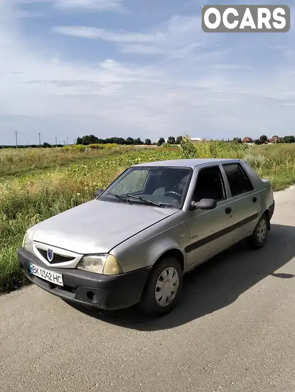 Седан Dacia Solenza 2003 1.4 л. Ручна / Механіка обл. Рівненська, Рівне - Фото 1/9