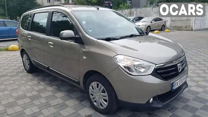 Мінівен Dacia Lodgy 2013 1.2 л. Ручна / Механіка обл. Хмельницька, Хмельницький - Фото 1/21