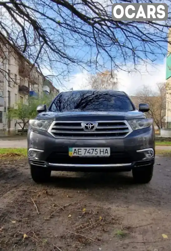 Позашляховик / Кросовер Toyota Highlander 2012 3.46 л. Автомат обл. Дніпропетровська, Покровське - Фото 1/21