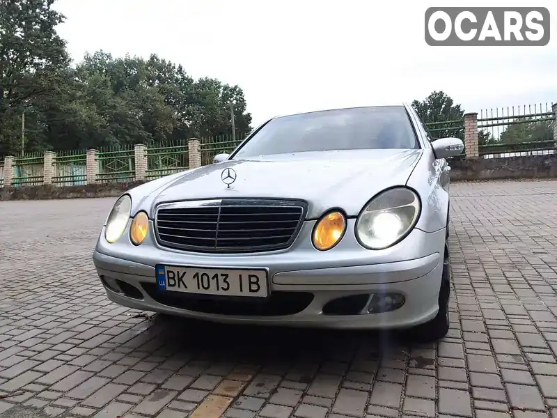 Седан Mercedes-Benz E-Class 2003 2.2 л. Автомат обл. Рівненська, Володимирець - Фото 1/10