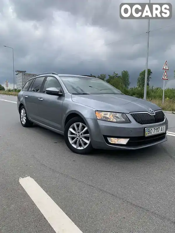 Універсал Skoda Octavia 2014 1.6 л. Ручна / Механіка обл. Тернопільська, Тернопіль - Фото 1/21