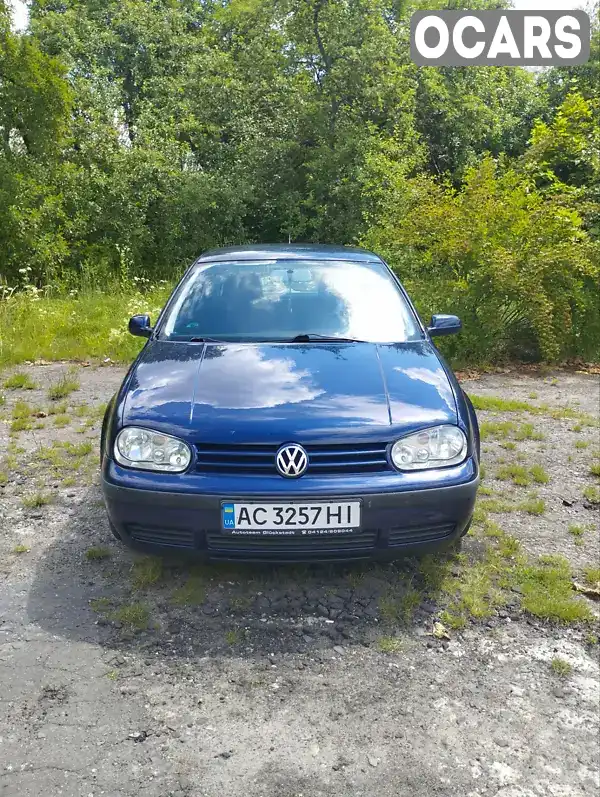 Хетчбек Volkswagen Golf 2001 1.39 л. Ручна / Механіка обл. Волинська, location.city.rymachi - Фото 1/21