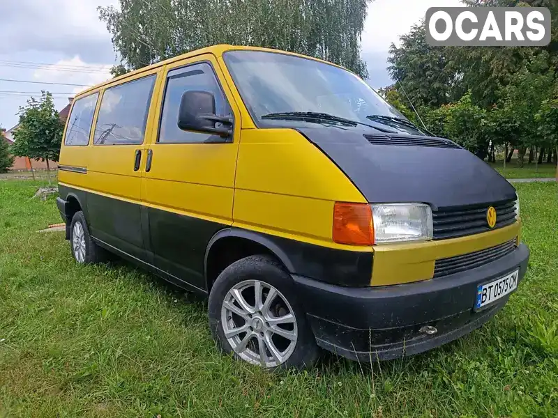 Мінівен Volkswagen Transporter 1994 2 л. Ручна / Механіка обл. Хмельницька, Полонне - Фото 1/21