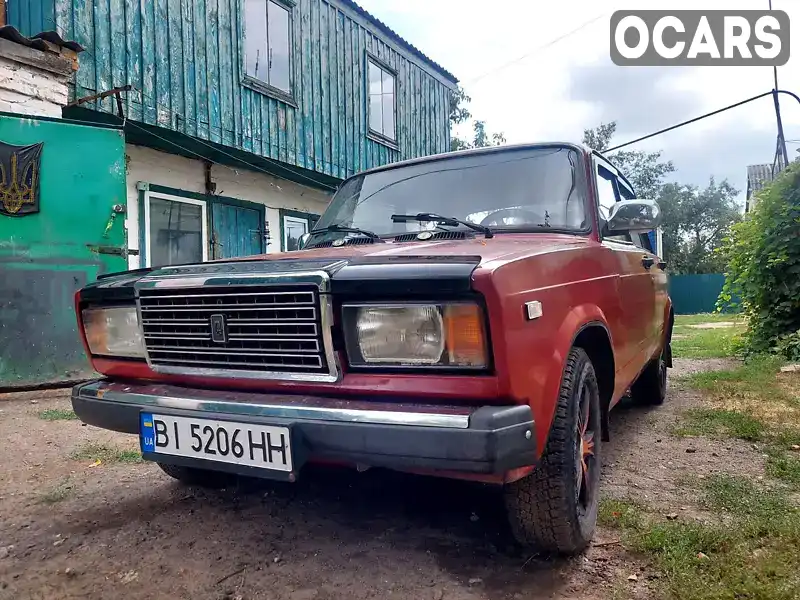 Седан ВАЗ / Lada 2107 1998 1.45 л. Ручна / Механіка обл. Полтавська, Полтава - Фото 1/15