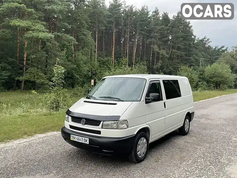 Минивэн Volkswagen Transporter 2003 2.5 л. Ручная / Механика обл. Ровенская, Радивилов - Фото 1/21