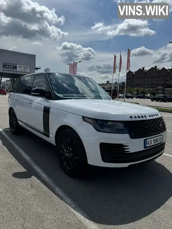 Внедорожник / Кроссовер Land Rover Range Rover 2018 3 л. Автомат обл. Киевская, Киев - Фото 1/21