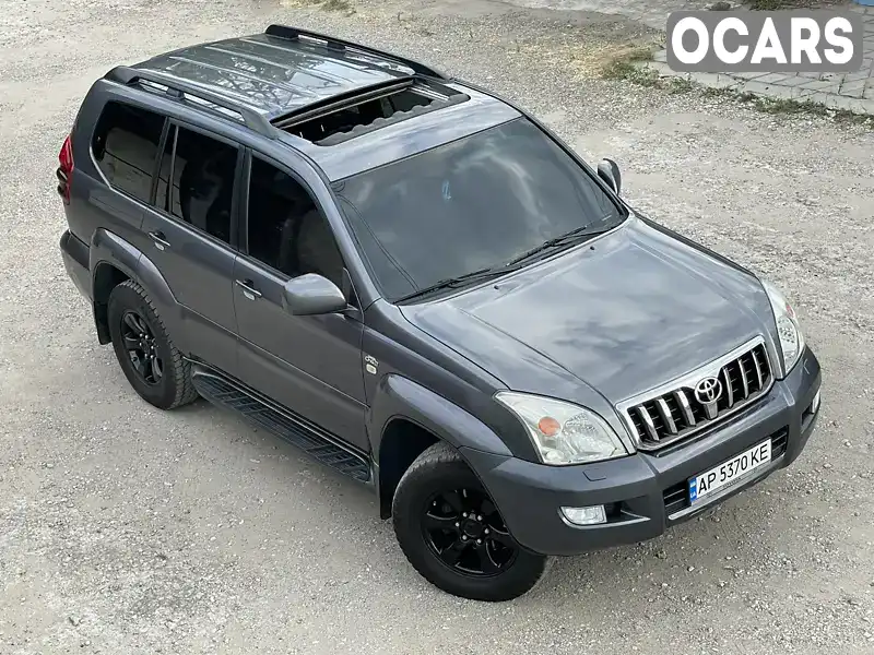 Внедорожник / Кроссовер Toyota Land Cruiser Prado 2005 3 л. Автомат обл. Запорожская, Запорожье - Фото 1/21