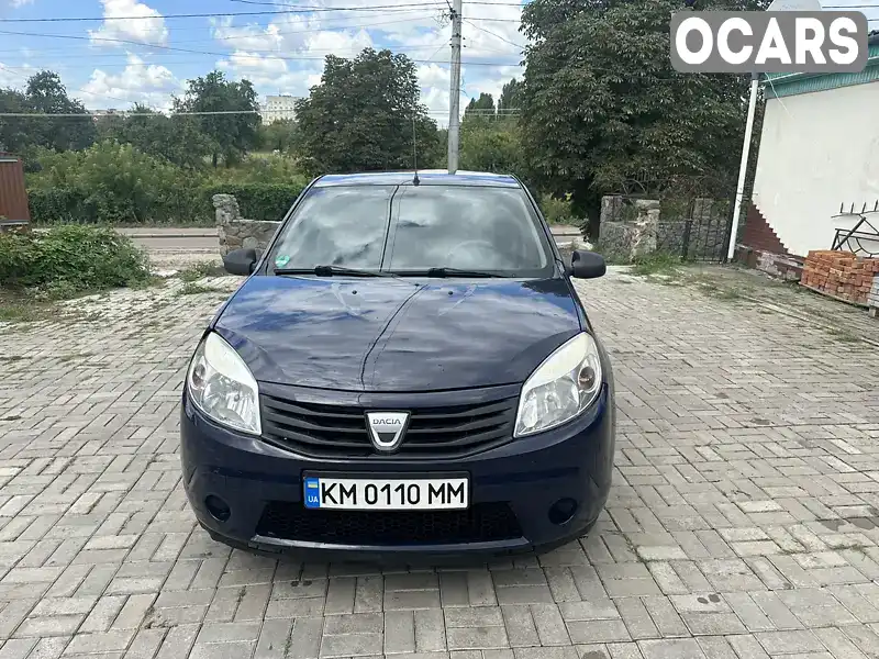 Хетчбек Dacia Sandero 2010 1.15 л. Ручна / Механіка обл. Житомирська, Житомир - Фото 1/8