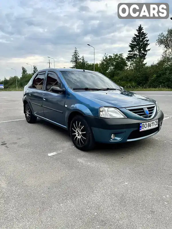 Седан Dacia Logan 2009 1.46 л. Ручна / Механіка обл. Тернопільська, Тернопіль - Фото 1/21