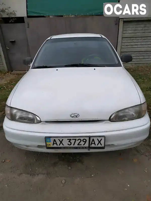 Седан Hyundai Accent 1997 1.3 л. Ручна / Механіка обл. Харківська, Харків - Фото 1/5