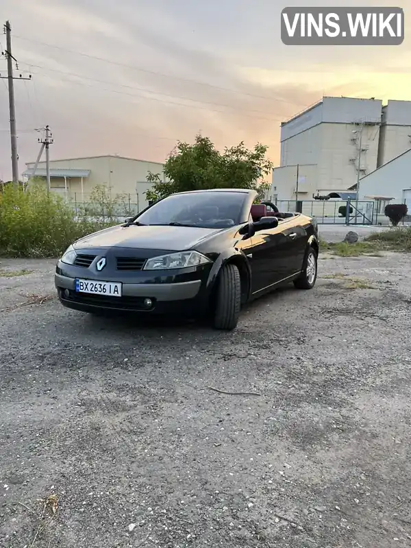 Кабріолет Renault Megane 2005 2 л. обл. Хмельницька, Летичів - Фото 1/21