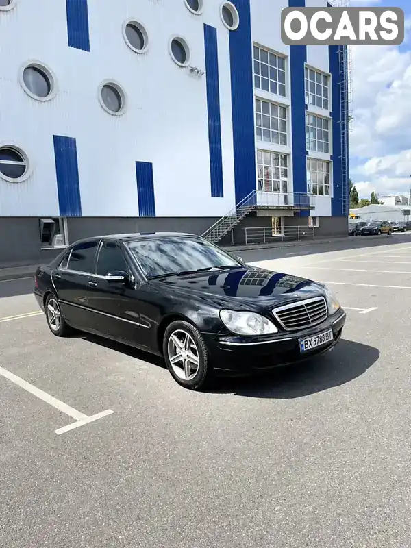 Седан Mercedes-Benz S-Class 2003 5 л. Автомат обл. Хмельницька, Хмельницький - Фото 1/21